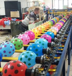 hawen five side latex Balloon printing machine advantages